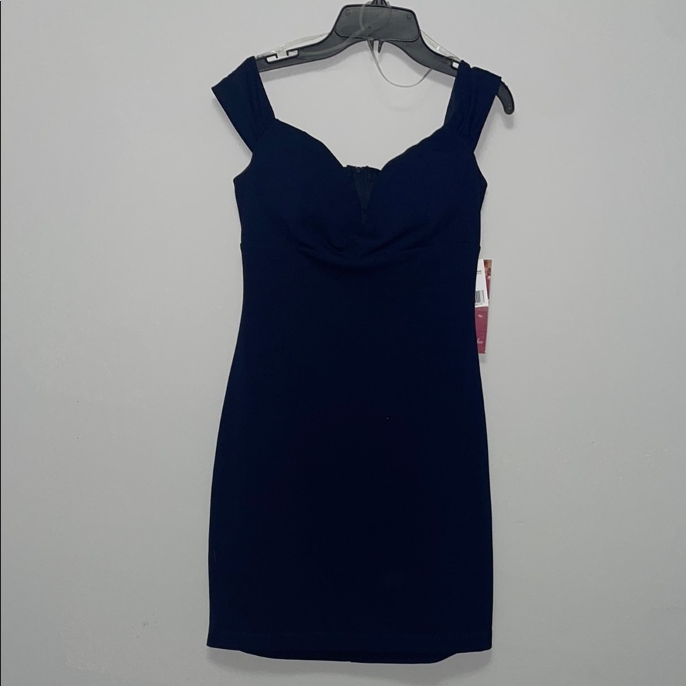 Emerald Sundae Navy Blue Dress